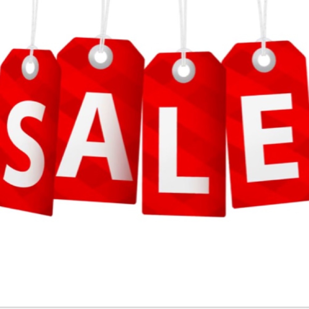 Everything is on sale.
